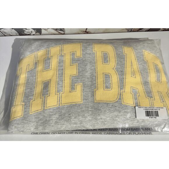 The Bar INSIDE OUT VARSITY LT HEATHER GREY - Picture 8 of 13